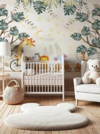 Painel de Parede Animais na Corda - 001243PD222