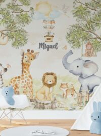 Painel de Parede Safari Baby - 001425PD4508