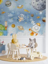 Painel de Parede Planetas - 001513PD3971
