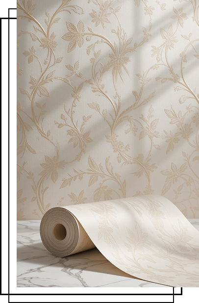 Rolo de Base de Papel de Parede Importado da Parra Decorações