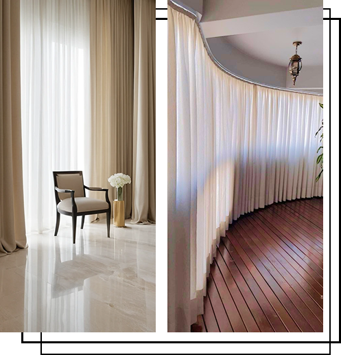 Cortina e Persiana Personalizada feita Sob Medida da Parra Decorações